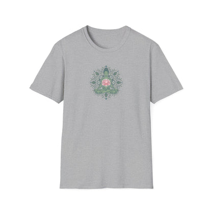Flower Heart Lotus Pose T-Shirt