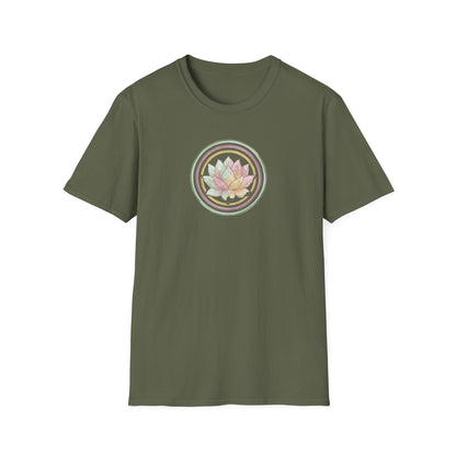 Watercolor Pastel Lotus Flower T-Shirt