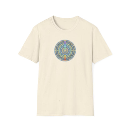 Glowing Chakra Mandala T-Shirt