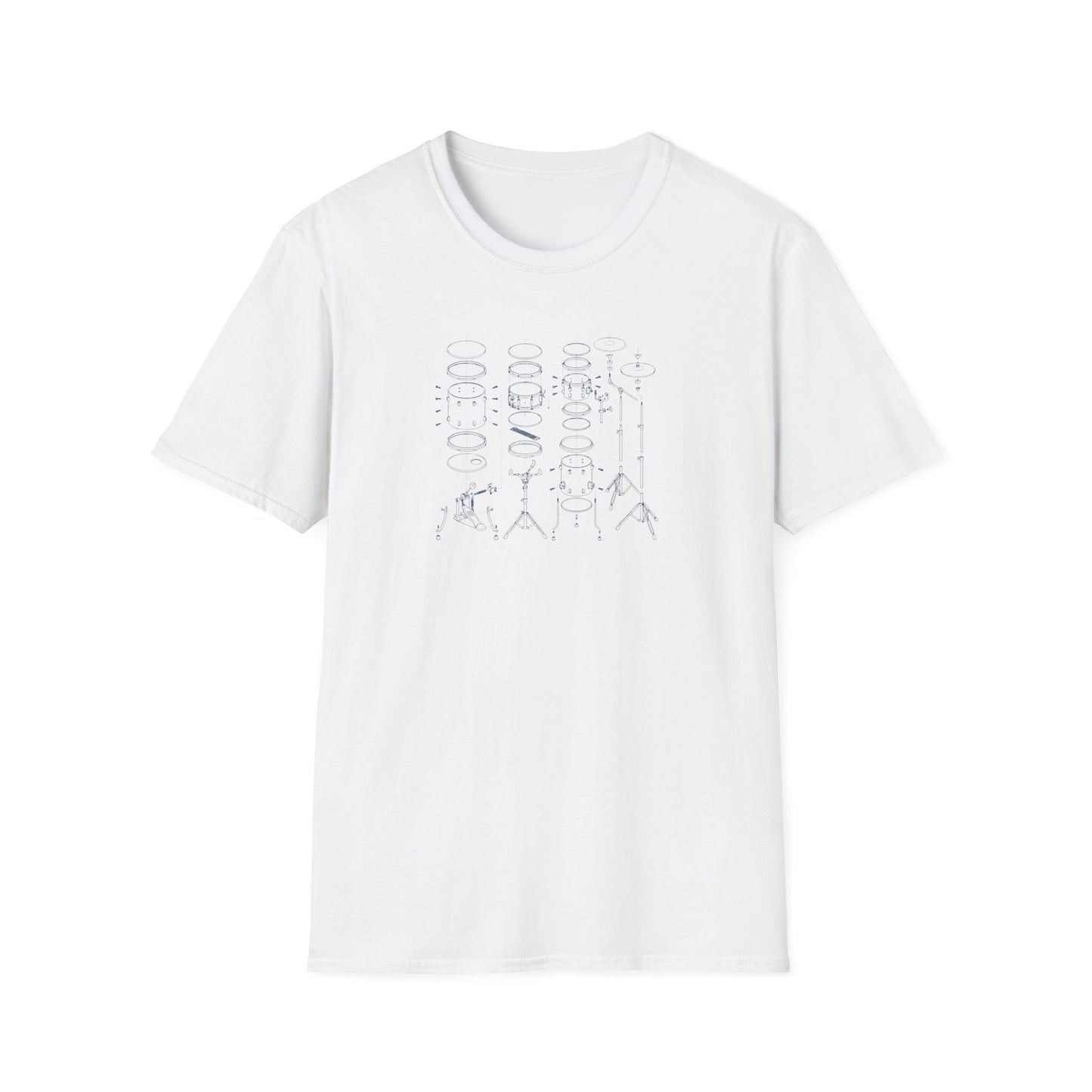 Drums Blueprint T-Shirt