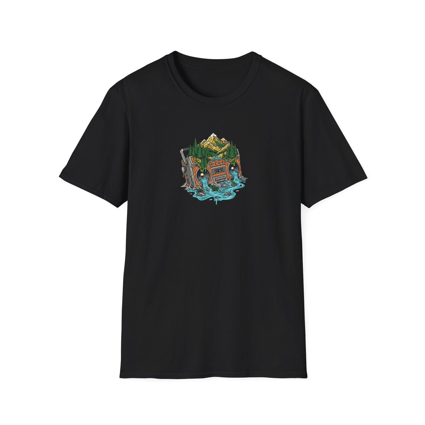 Melting Nature Boombox T-Shirt