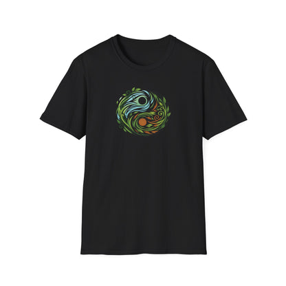 Wind & Leaves Yin Yang T-Shirt