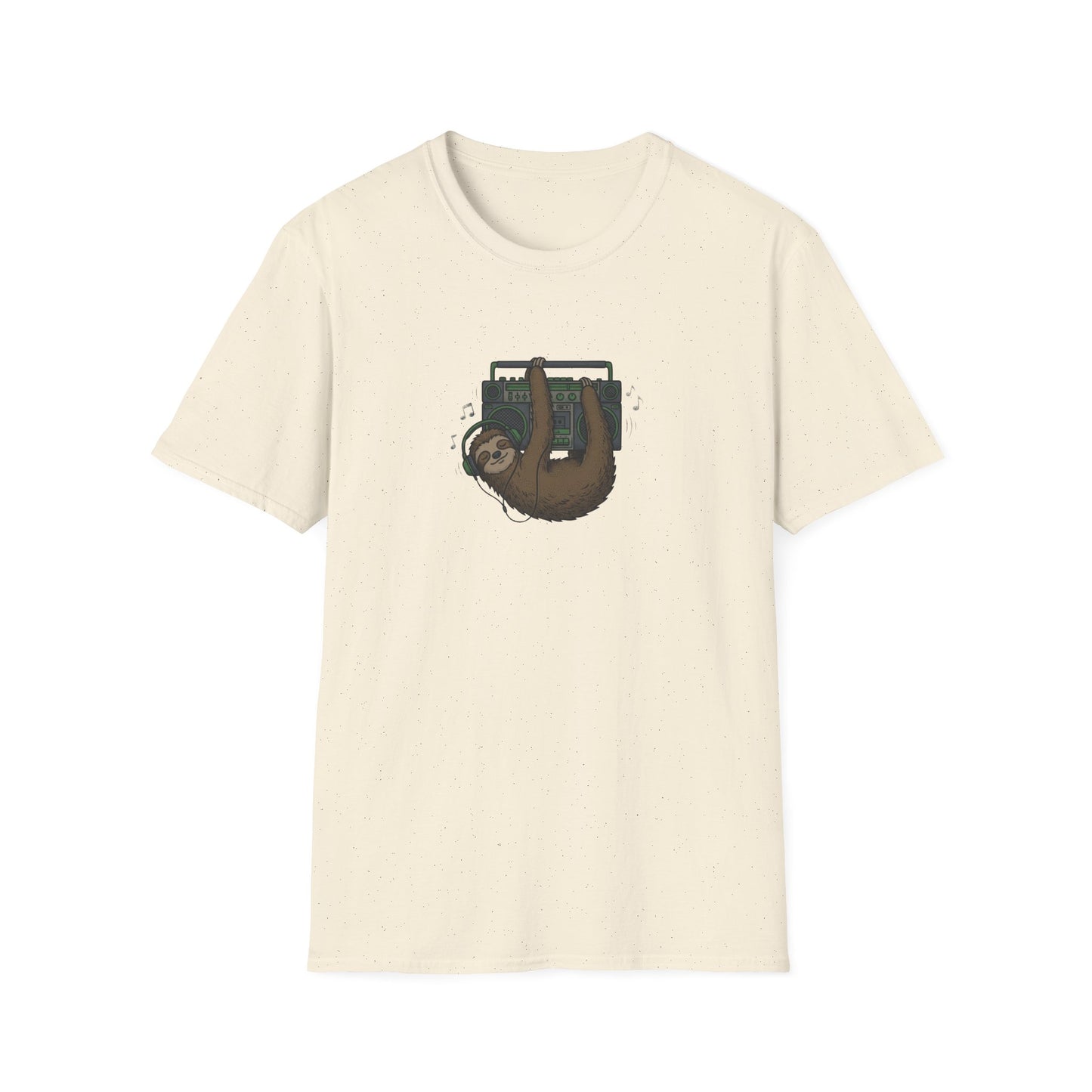 Retro Boombox Sloth T-Shirt