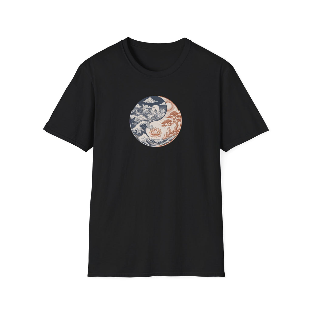 Enlightenment Nature Yin Yang T-Shirt