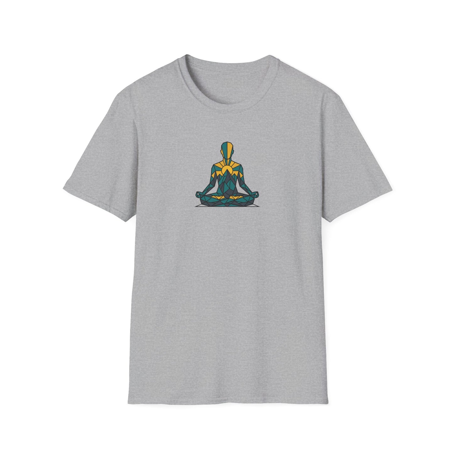 Polygon Lotus Pose T-Shirt
