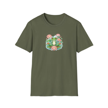 Watercolor Zen Tree Frog T-Shirt