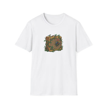 Bird and Flowers Amp T-Shirt