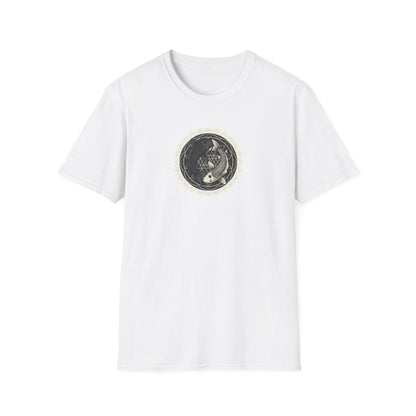 Sacred Geometry Koi Yin Yang T-Shirt
