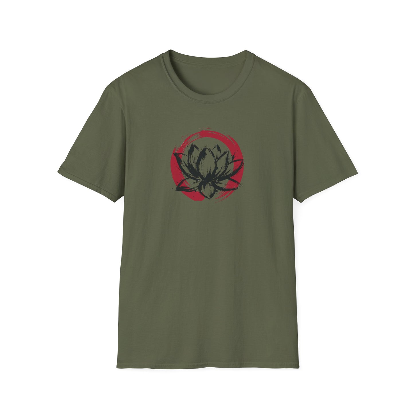 Paint Lotus Flower T-Shirt