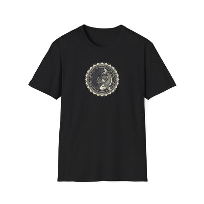 Sacred Geometry Koi Yin Yang T-Shirt