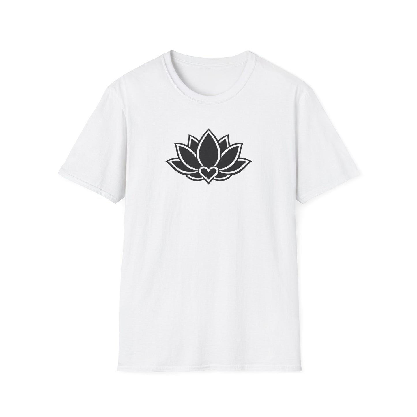Minimalist Lotus Flower T-Shirt
