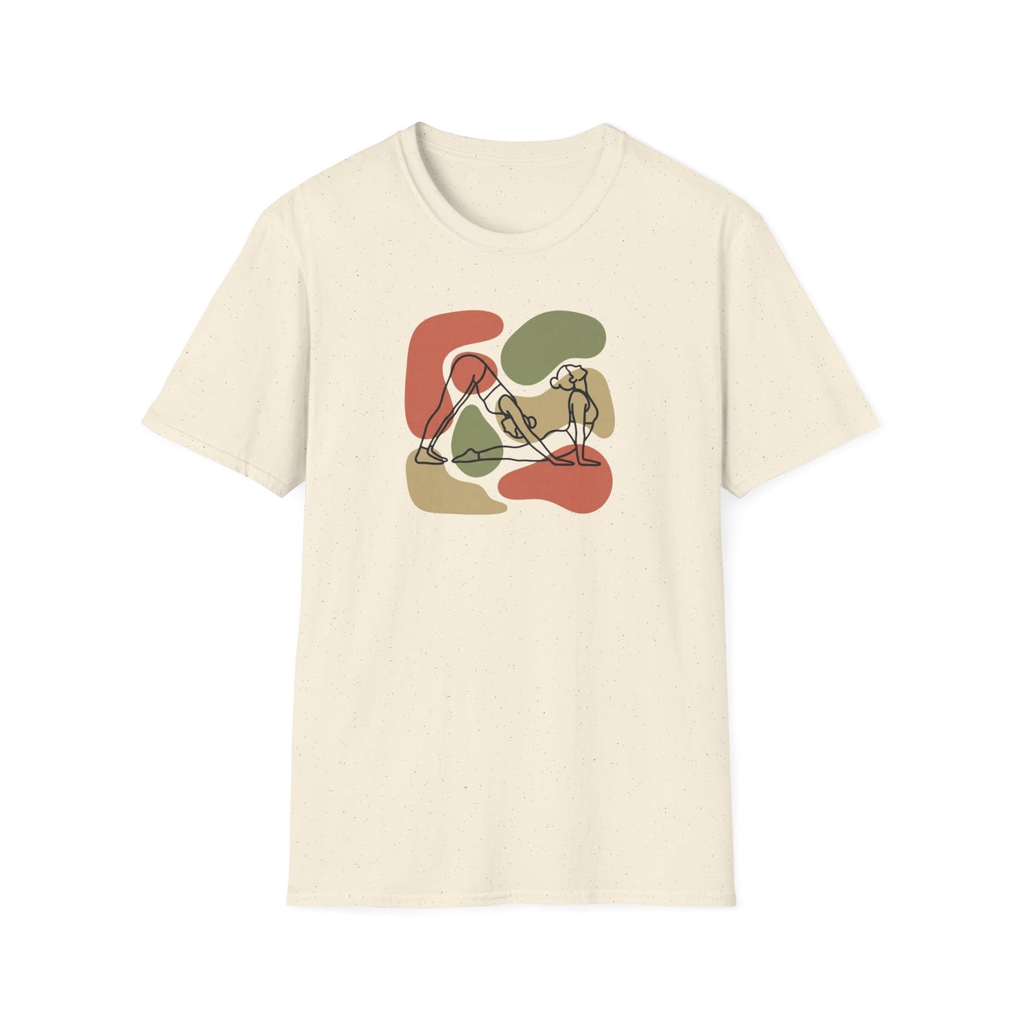 Line Art Yoga Poses T-Shirt