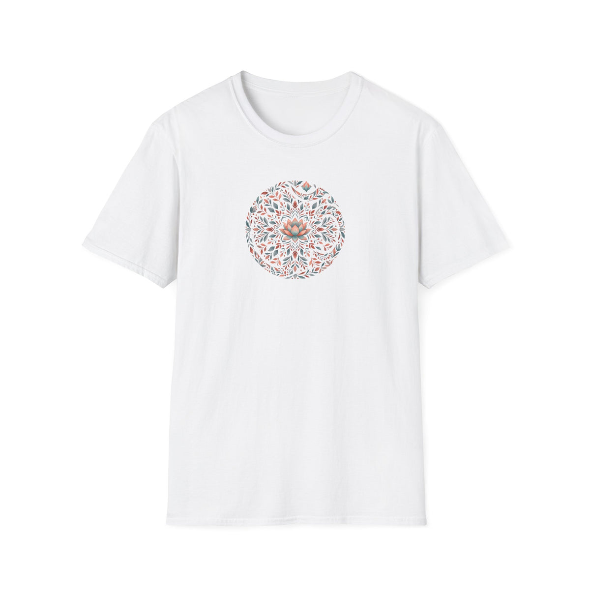 Lotus Flower Floral Mandala T-Shirt