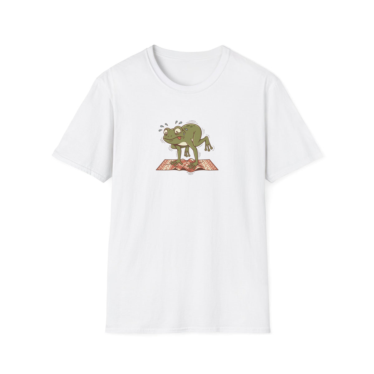 Trying My Best Yoga Frog T-Shirt
