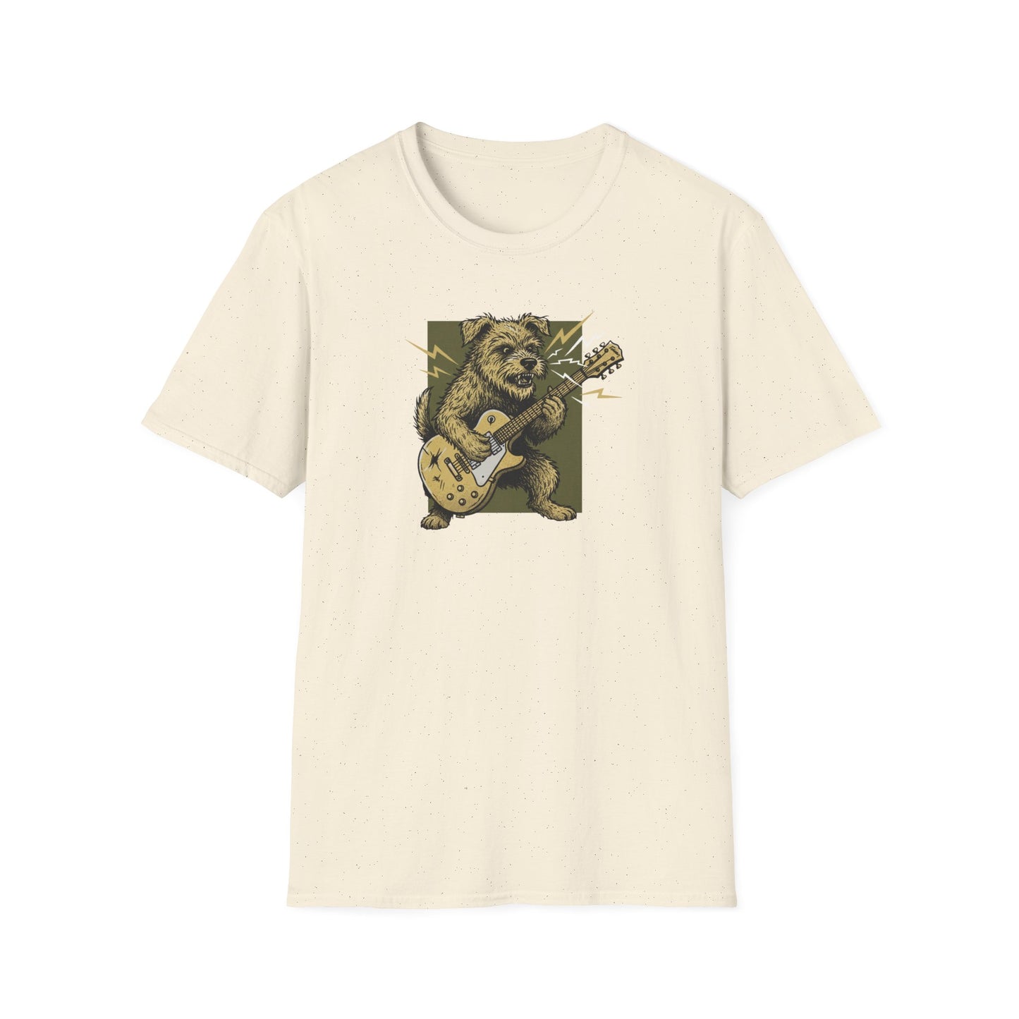 Angry Guitar Dog T-Shirt