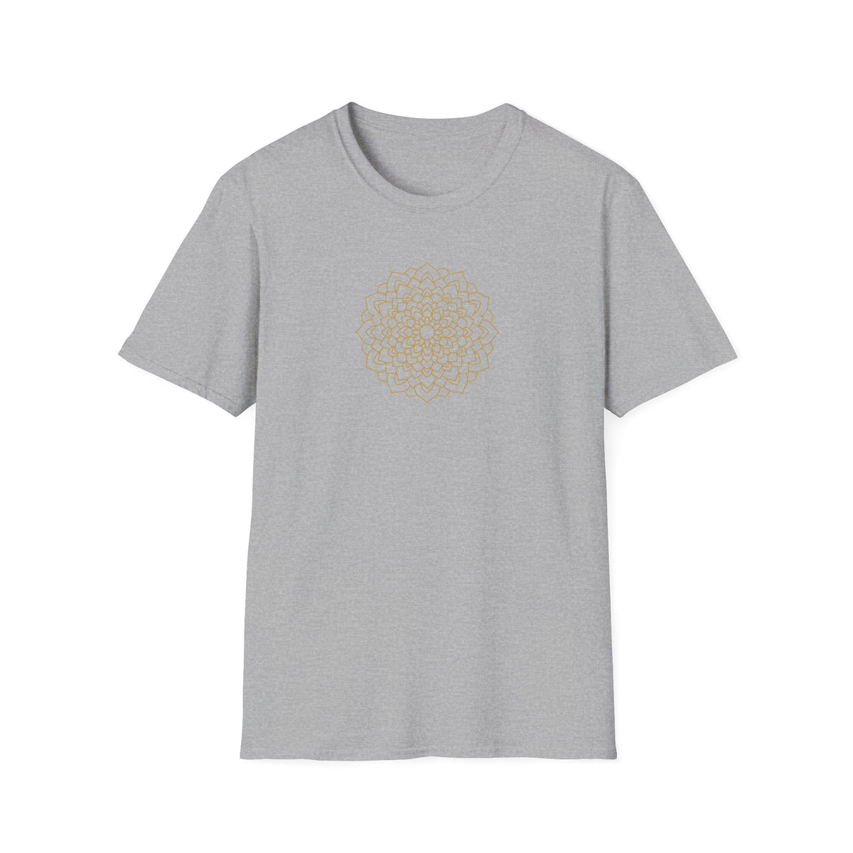Line Art Simple Mandala T-Shirt