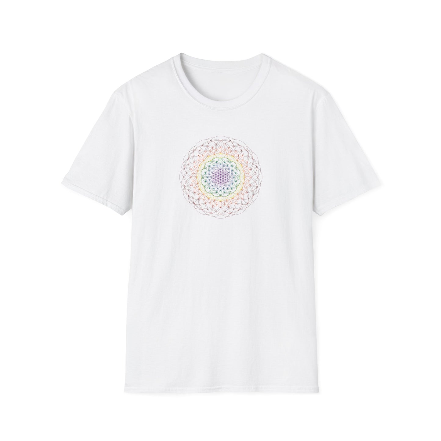 Chakra Spectrum Mandala T-Shirt
