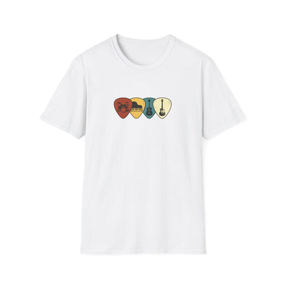 Retro Guitar Picks T-Shirt