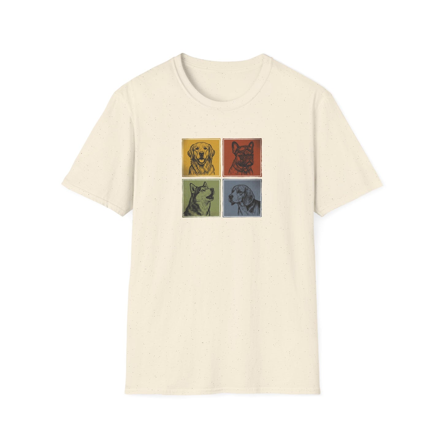 Sketchbook Dog Portraits T-Shirt