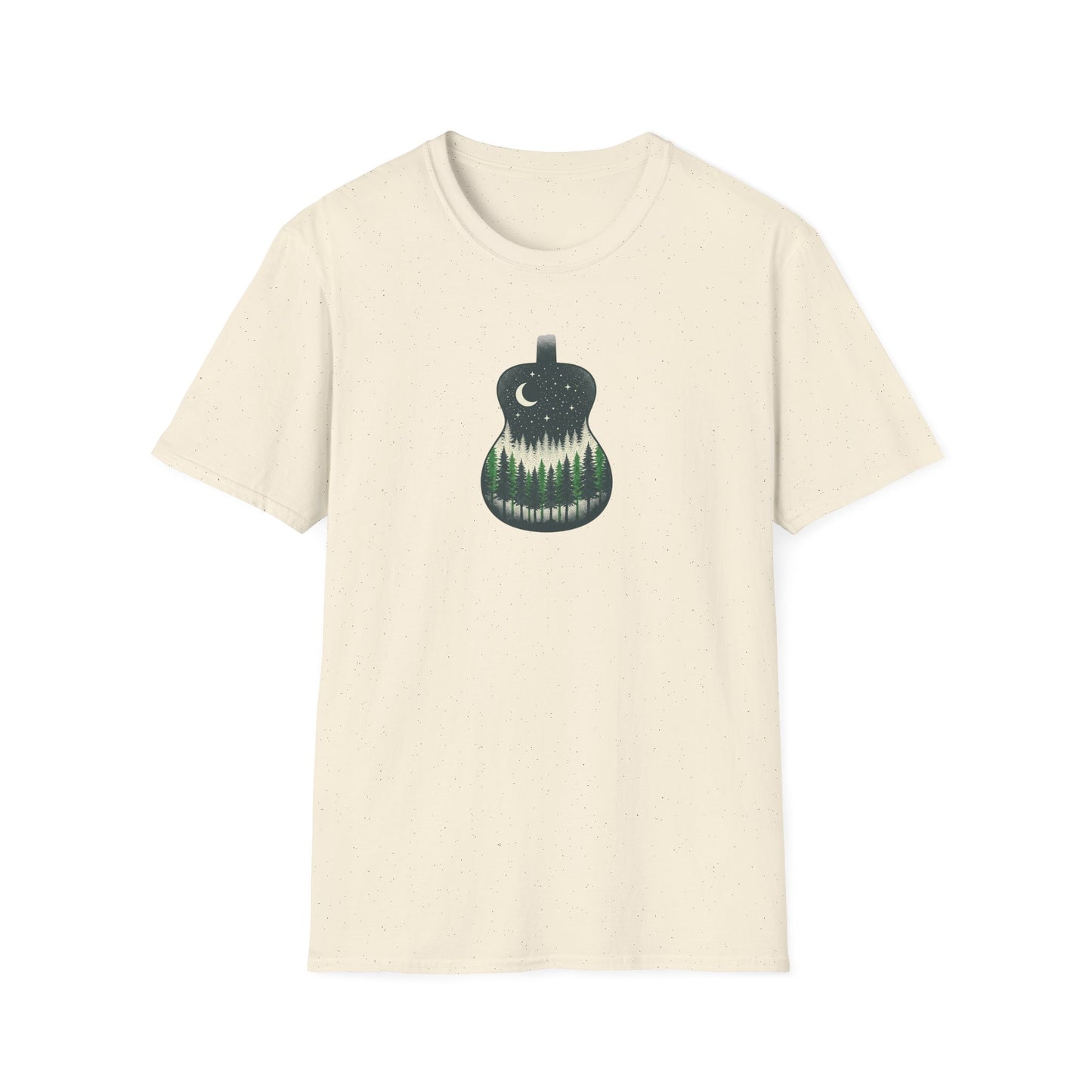 Night Forest Guitar T-Shirt