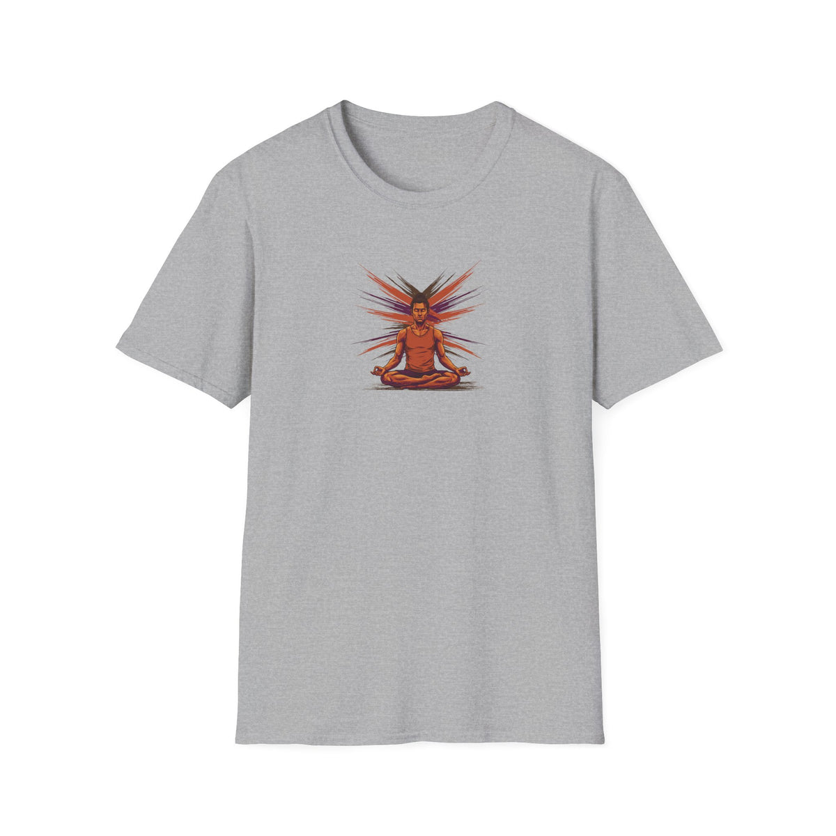 Brushstroke Zen Meditation T-Shirt