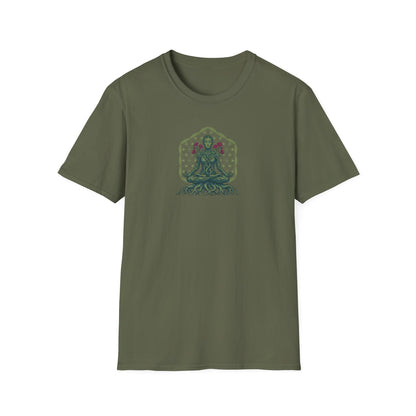 Earth Rooted Lotus Pose T-Shirt