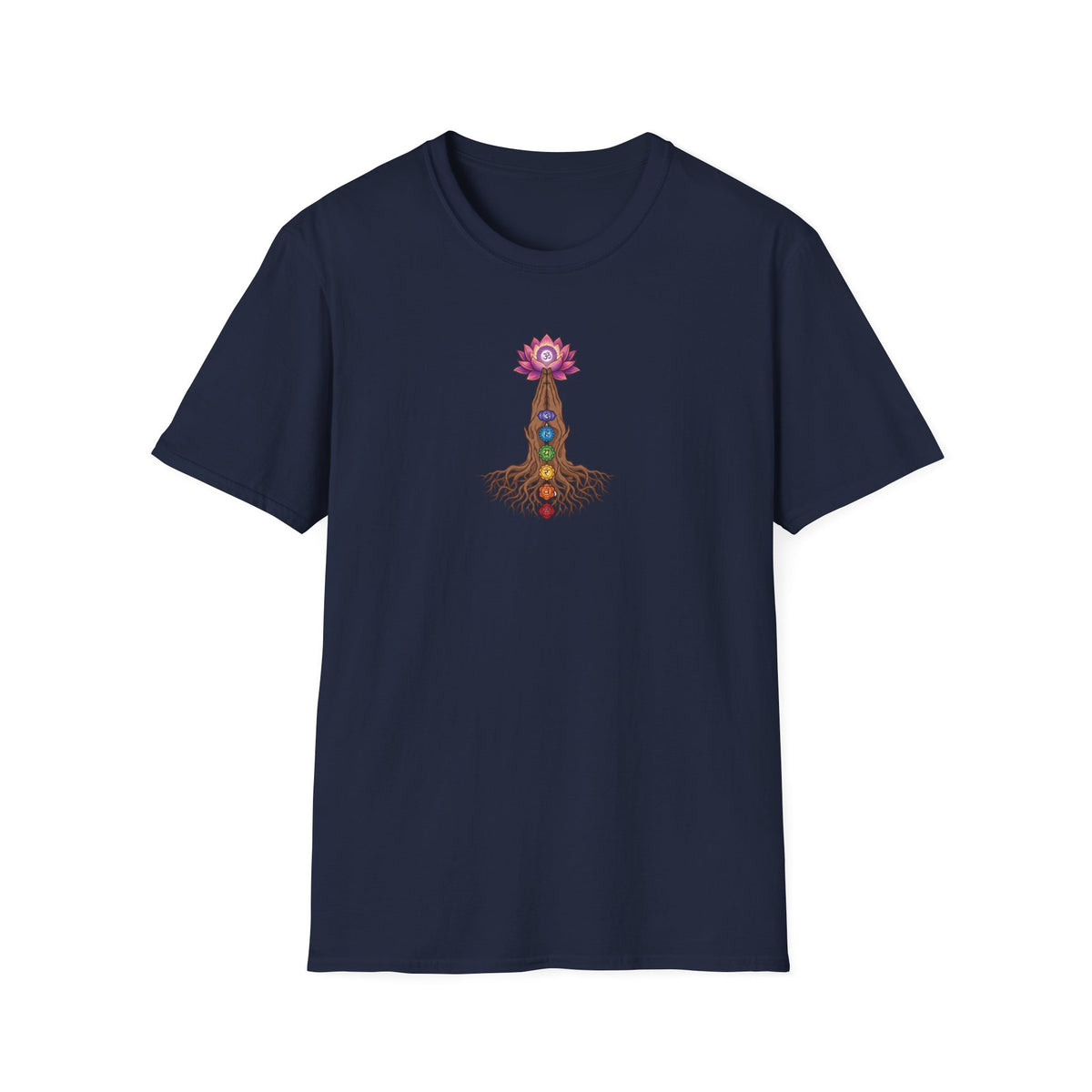 Rooted Chakras Lotus Hands T-Shirt