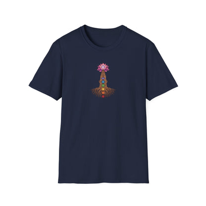 Rooted Chakras Lotus Hands T-Shirt