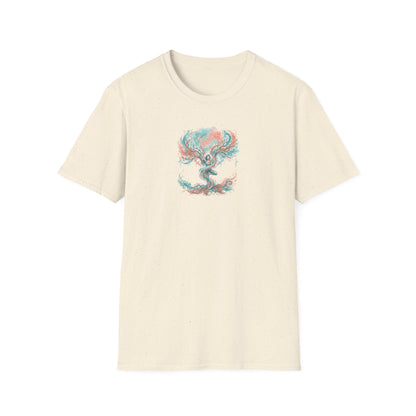 Watercolor Tree Pose Expression T-Shirt
