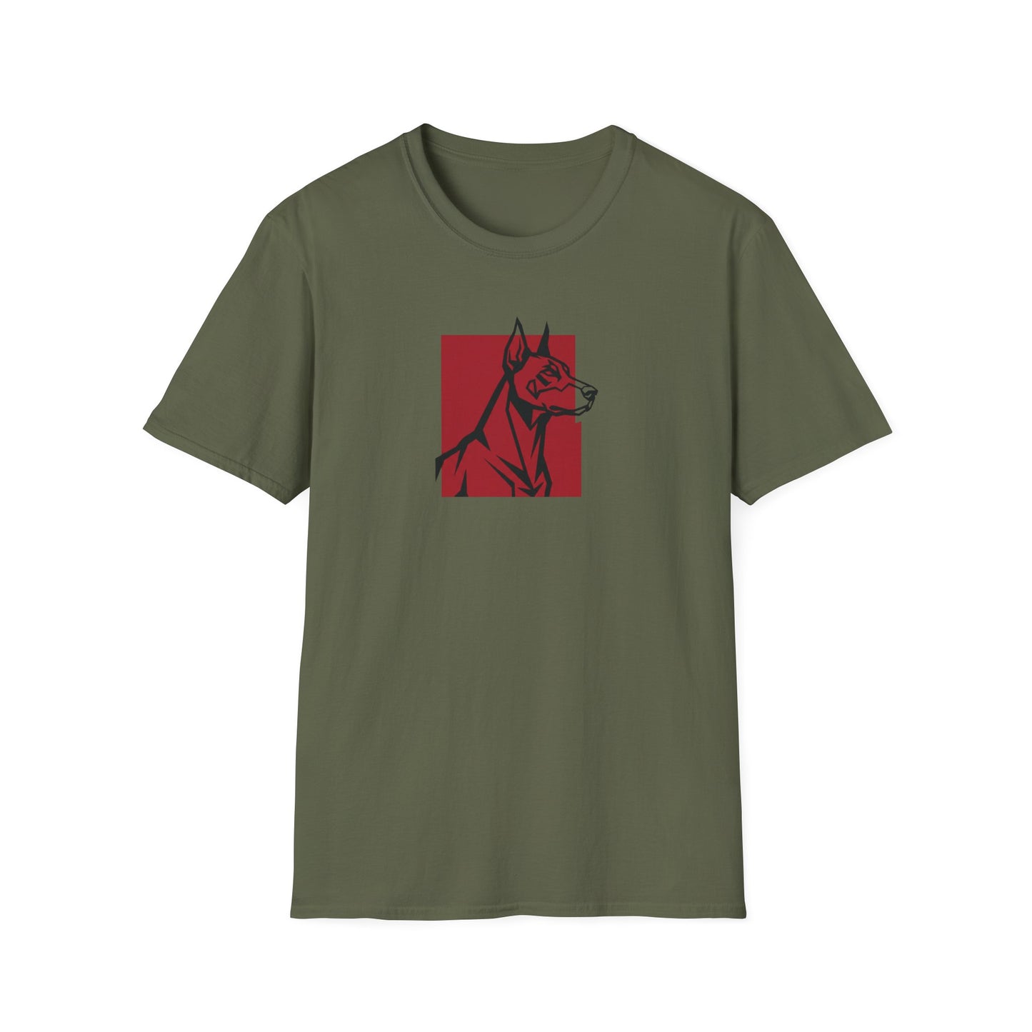 Red Box Dog T-Shirt