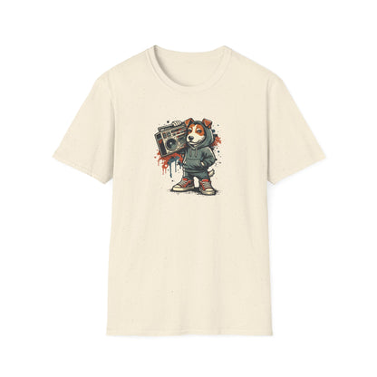Boombox Dog T-Shirt
