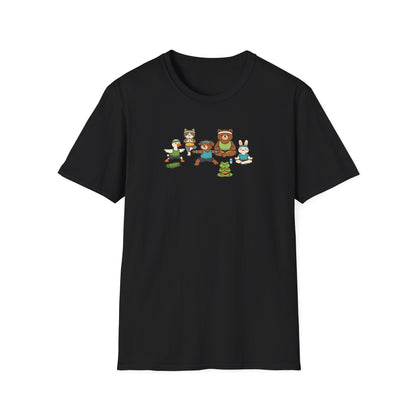 Yoga Animal Group T-Shirt