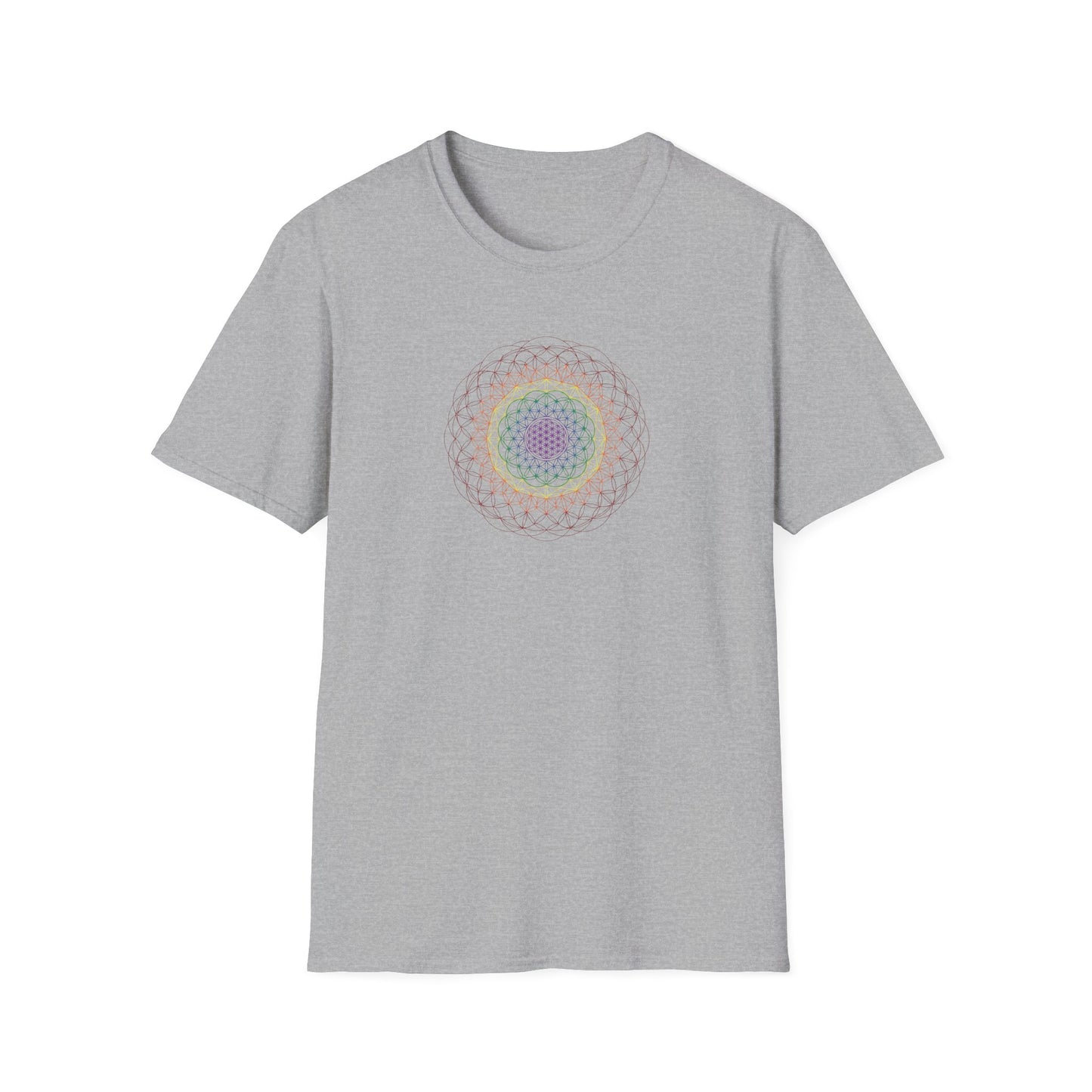Chakra Spectrum Mandala T-Shirt