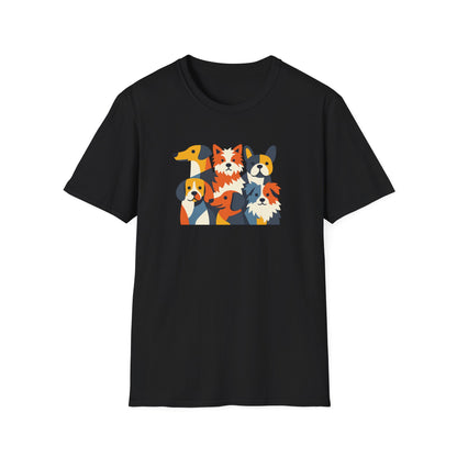 Abstract Dog Group T-Shirt
