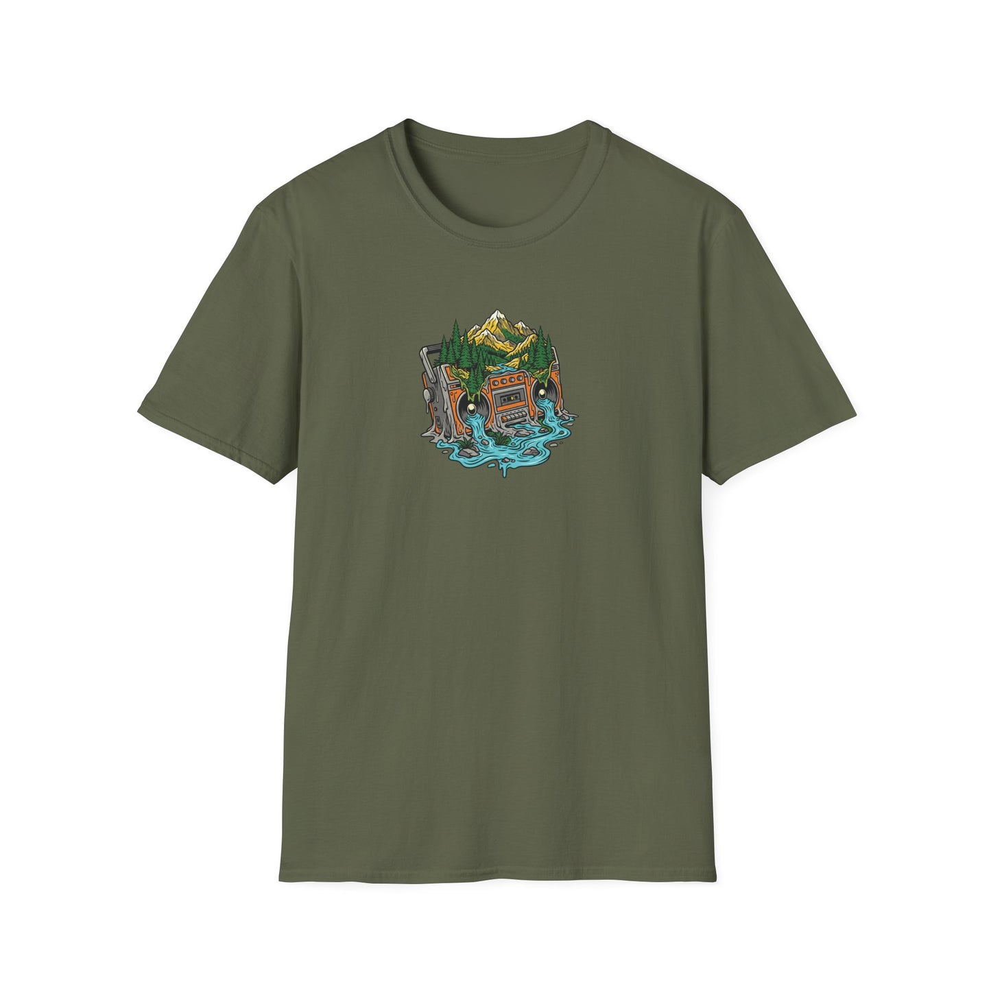 Melting Nature Boombox T-Shirt