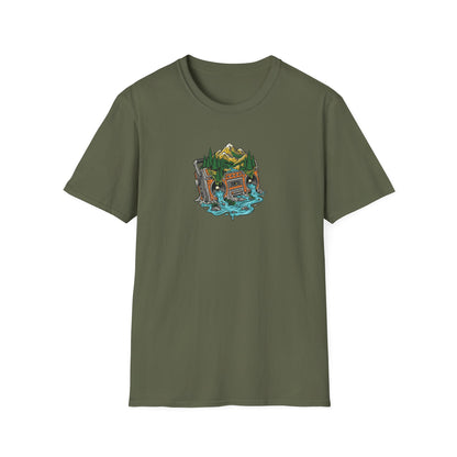 Melting Nature Boombox T-Shirt