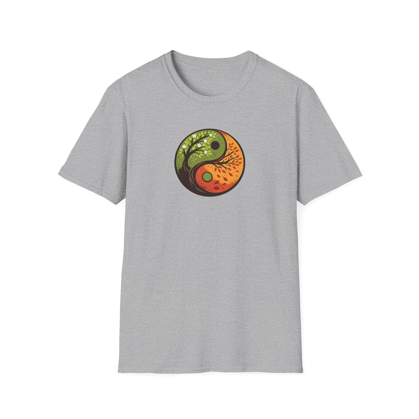 Season Trees Yin Yang T-Shirt