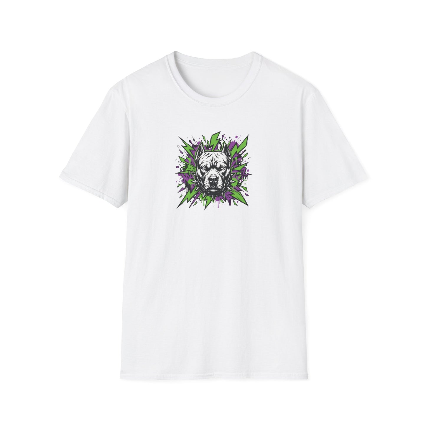 Graffiti Pit Bull T-Shirt
