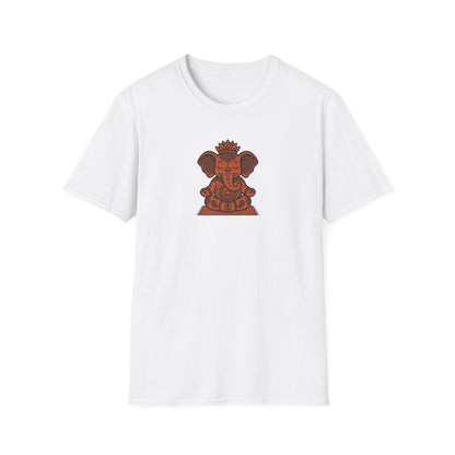 Zen Elephant Lotus Pose T-Shirt