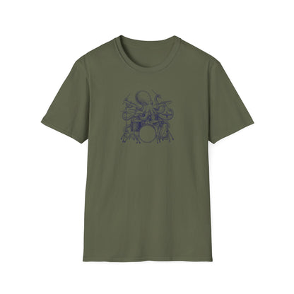 Drums Octopus T-Shirt