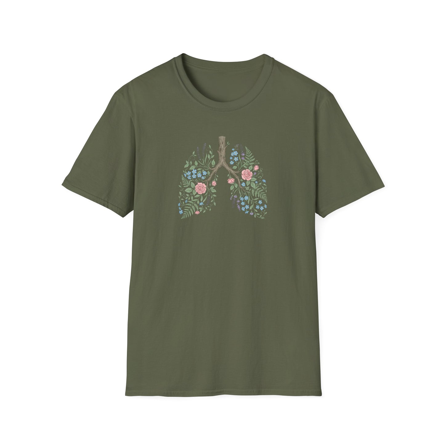Floral Lungs T-Shirt