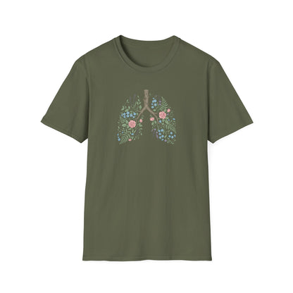 Floral Lungs T-Shirt