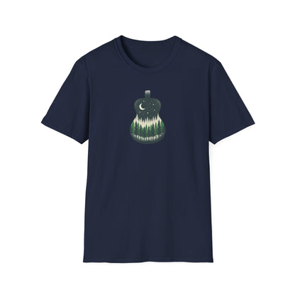Night Forest Guitar T-Shirt