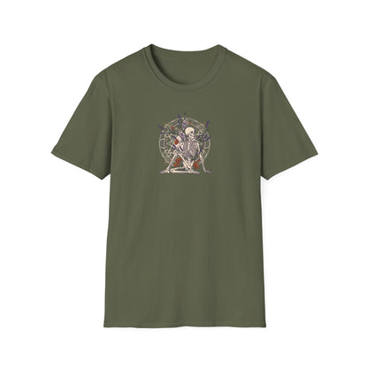 Botanical Wildflower Skeleton T-Shirt
