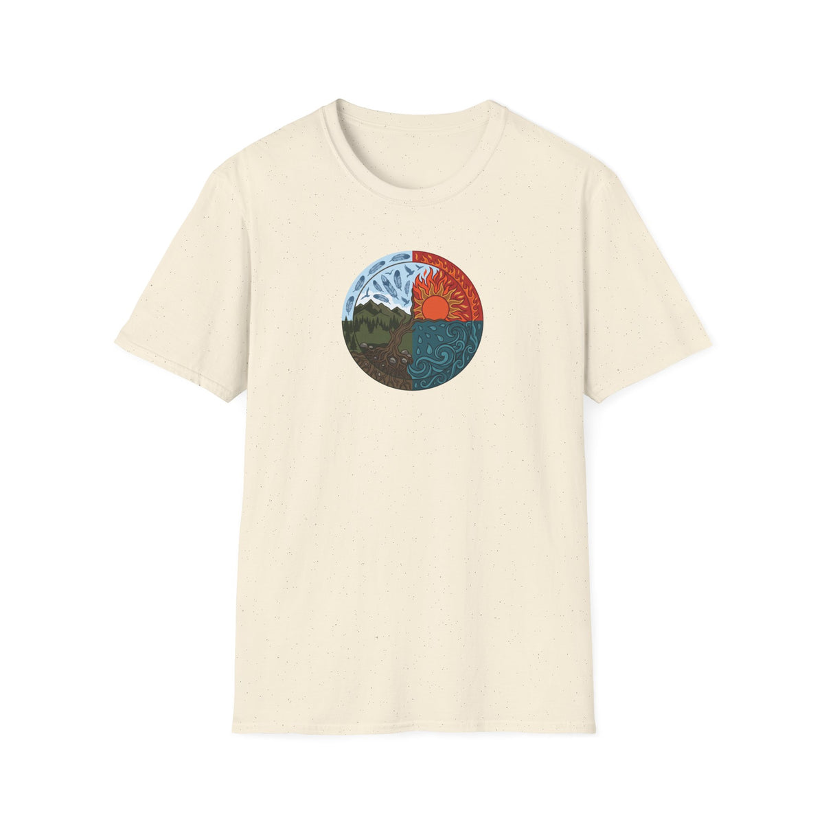 Four Elements Nature Quadrant T-Shirt