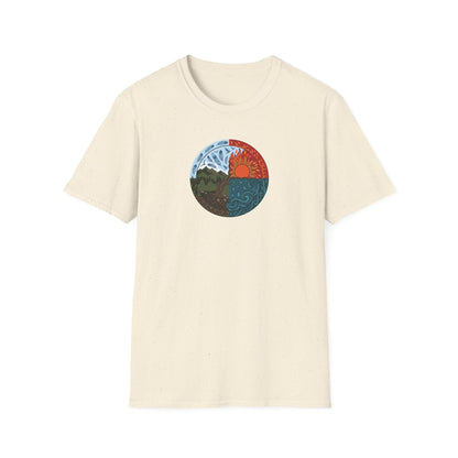 Four Elements Nature Quadrant T-Shirt