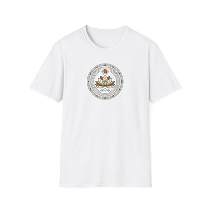 Sun & Moon Lotus Flower T-Shirt