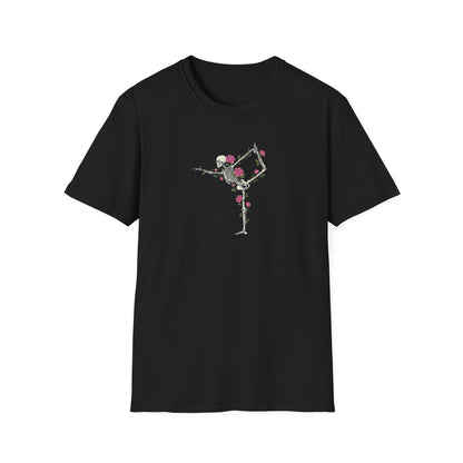 Floral Skeleton Asana T-Shirt