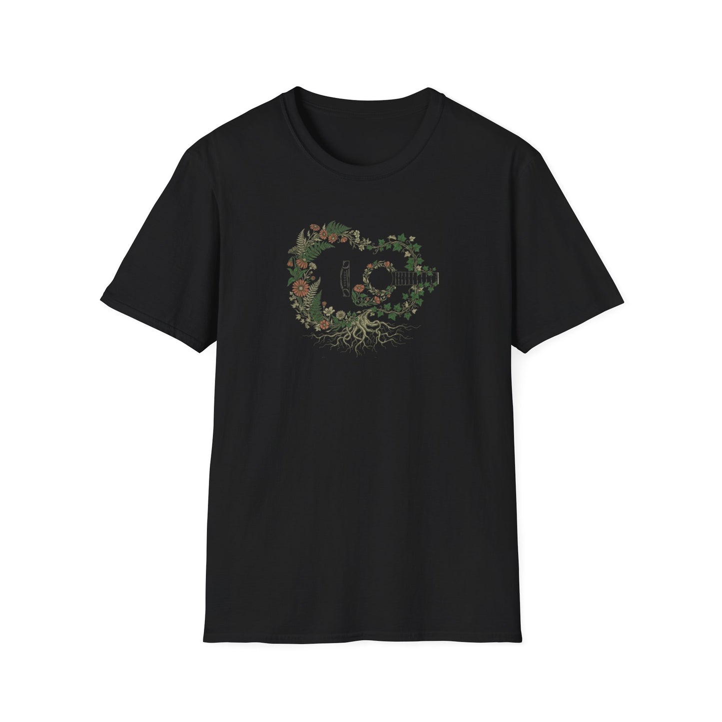 Floral Guitar T-Shirt