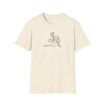 Line Art Cobra Pose T-Shirt